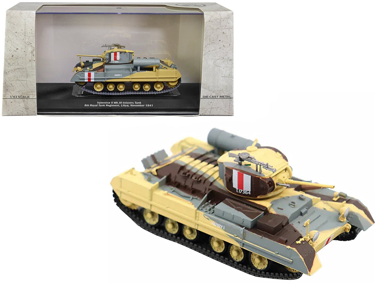 Rapid Vehicles "Valentine MK.II" Infantry Tank MK.III "Harry I" "UK 8th Royal Tank Regiment Libya...