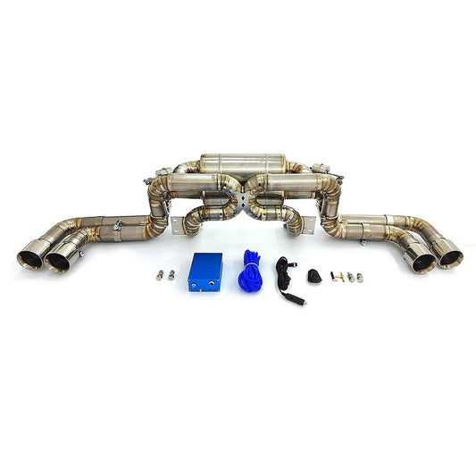 Bull Boost Performance Valved Titanium Catback Exhaust System for Ferrari 360 Modena Spider F360...