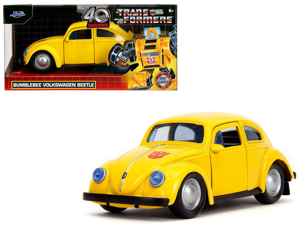 Rapid Vehicles Volkswagen Beetle "Bumblebee" Yellow "Transformers" "Hollywood Rides" Series 1/32...