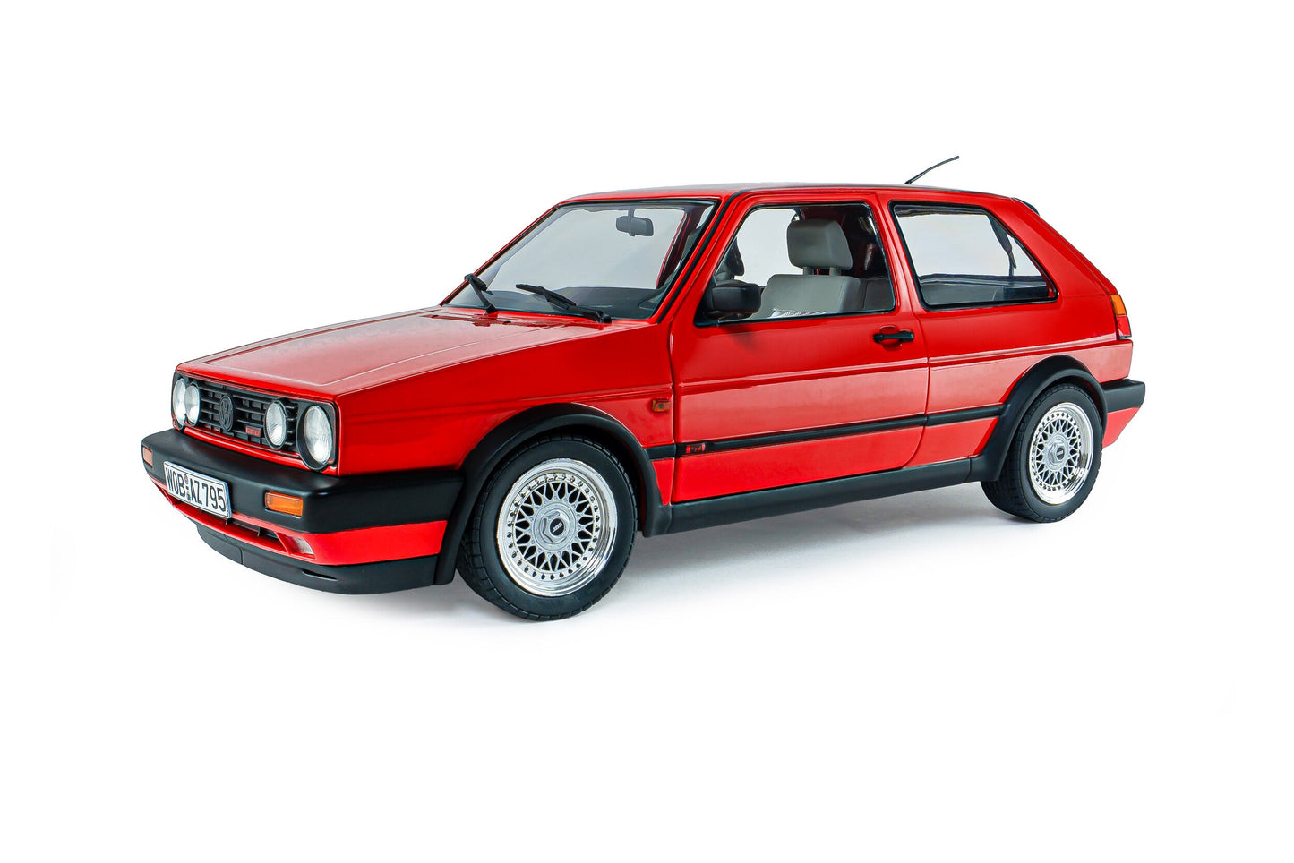 Solido 1989 Volkswagen GTI MK2 G60 Mars Red 1:18