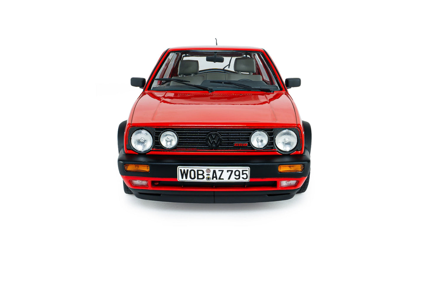 Solido 1989 Volkswagen GTI MK2 G60 Mars Red 1:18