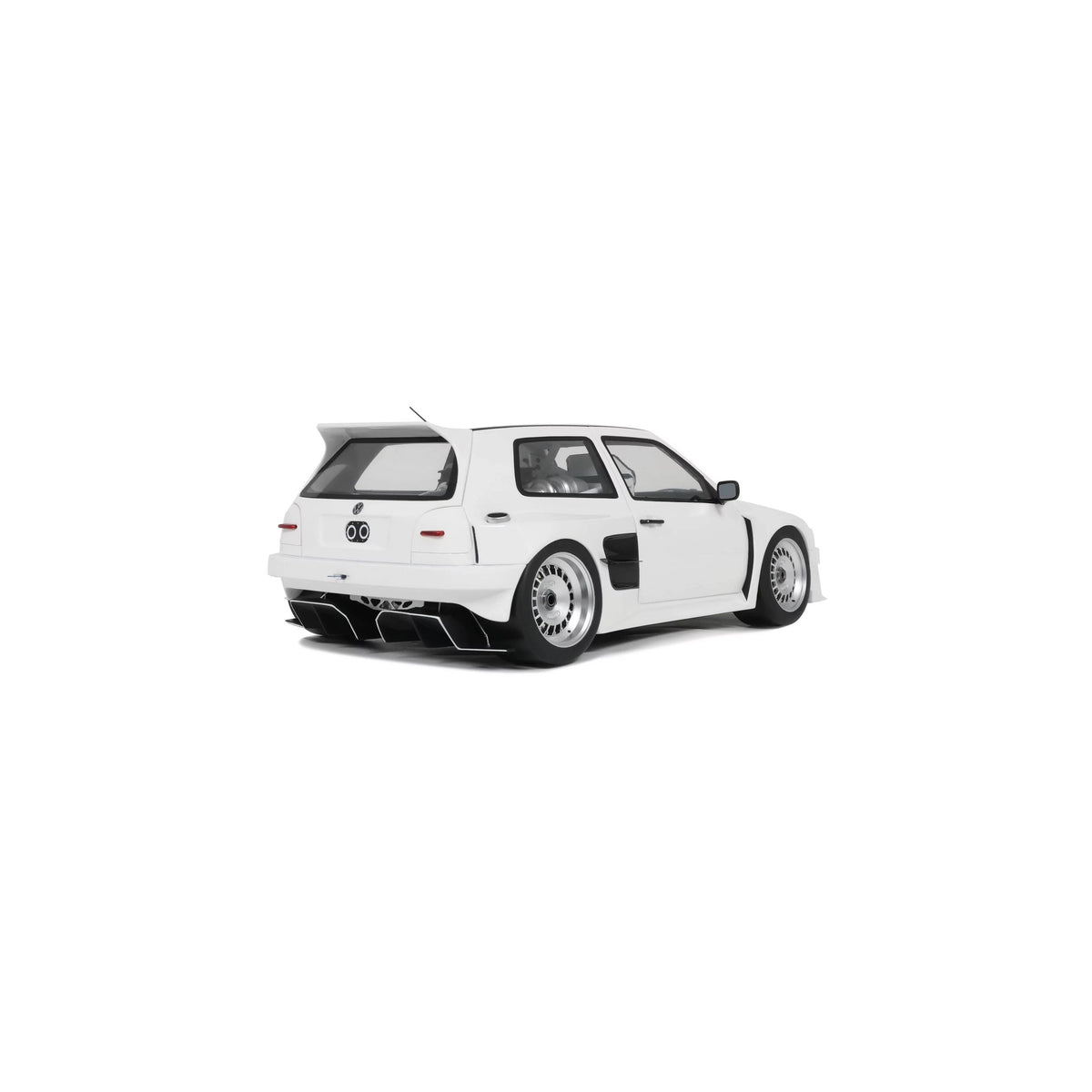 STM Diecast Otto 2024 Volkswagen Golf MK III Khyzyl Saleem White 1:18 - View 5