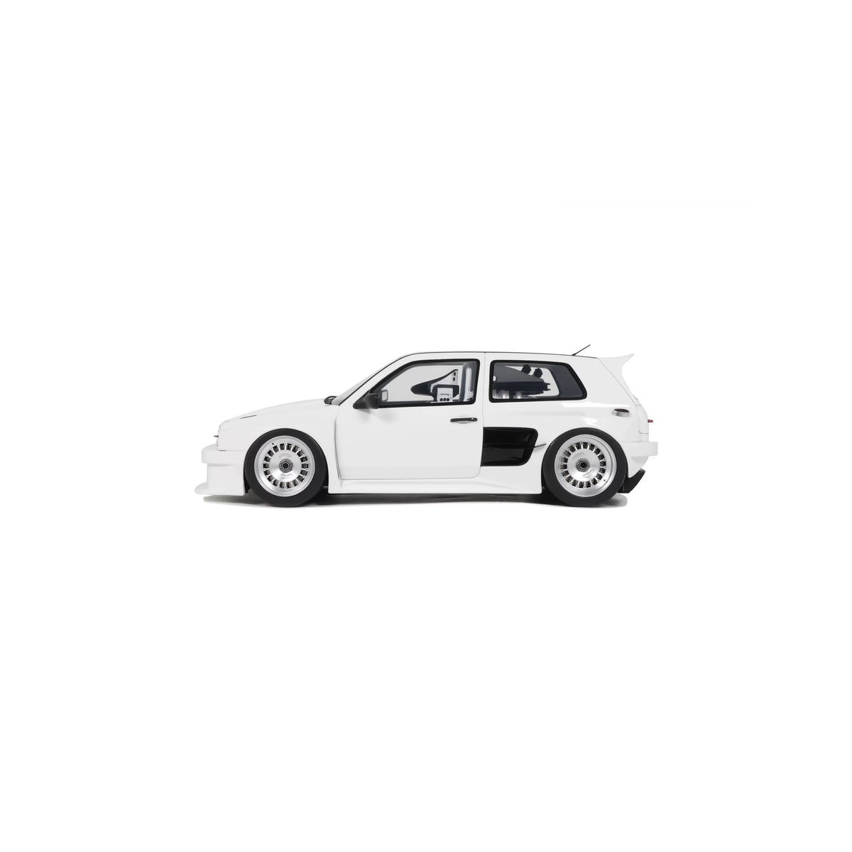 STM Diecast Otto 2024 Volkswagen Golf MK III Khyzyl Saleem White 1:18 - View 6