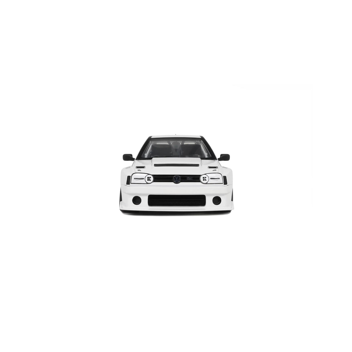 STM Diecast Otto 2024 Volkswagen Golf MK III Khyzyl Saleem White 1:18 - View 7