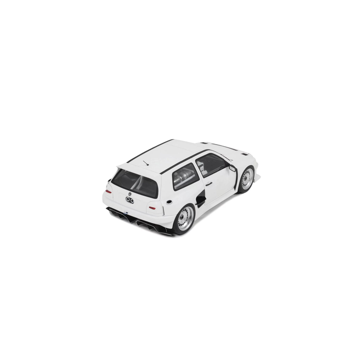 STM Diecast Otto 2024 Volkswagen Golf MK III Khyzyl Saleem White 1:18 - View 10