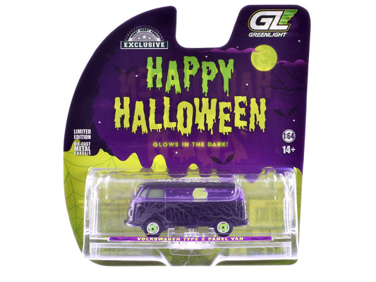Rapid Vehicles Volkswagen Type 2 Panel Van "Halloween 2025 - Spooky Night" Black and Purple with...