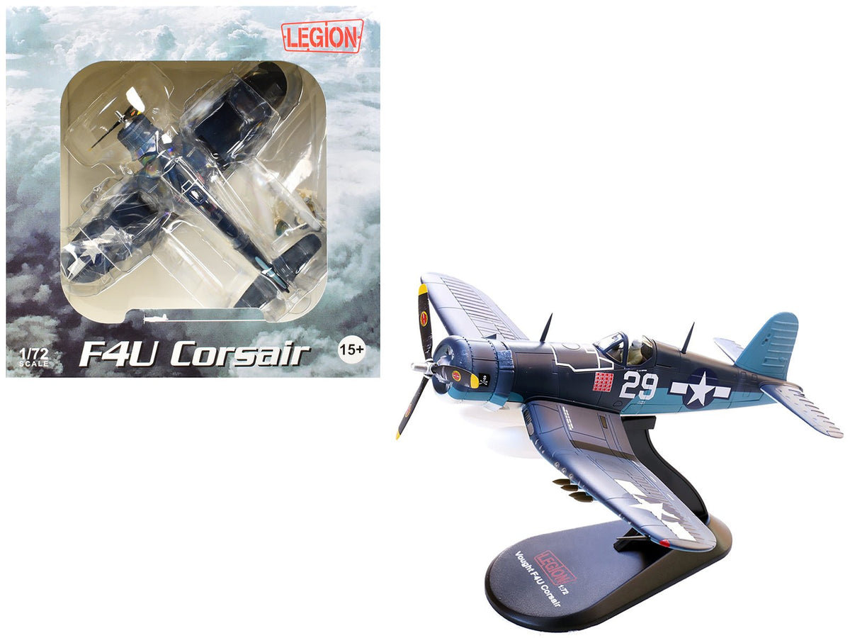 Rapid Vehicles Vought F4U-1A Corsair Fighter Aircraft "Ace Ira Kepford VF-17 Jolly Rogers...