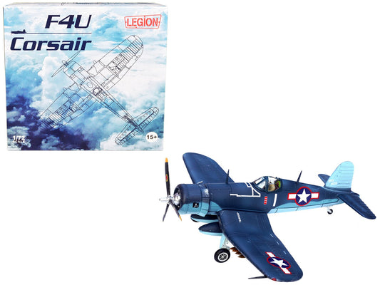 Rapid Vehicles Vought F4U-1A Corsair Fighter Plane "Big Hog" VF-17 "Jolly Rogers" Captain Tommy...