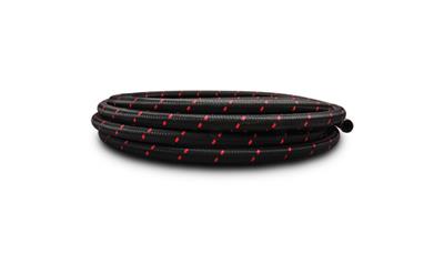 -12 an Black/Red Nylon Braid. Fl - VIB11992R