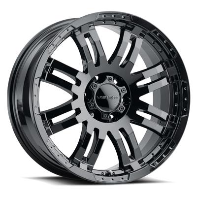 Wheel 5-139.7GLSBLK M/Face War - 375H7885GB18