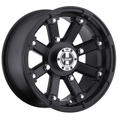 Wheel 4-4(101.6) Mtte Black Vis - 39312744MB4