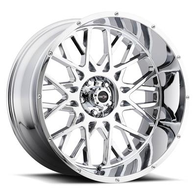 Vision Off-Road 412 Rocker Series Chrome Wheels - 4128983C12