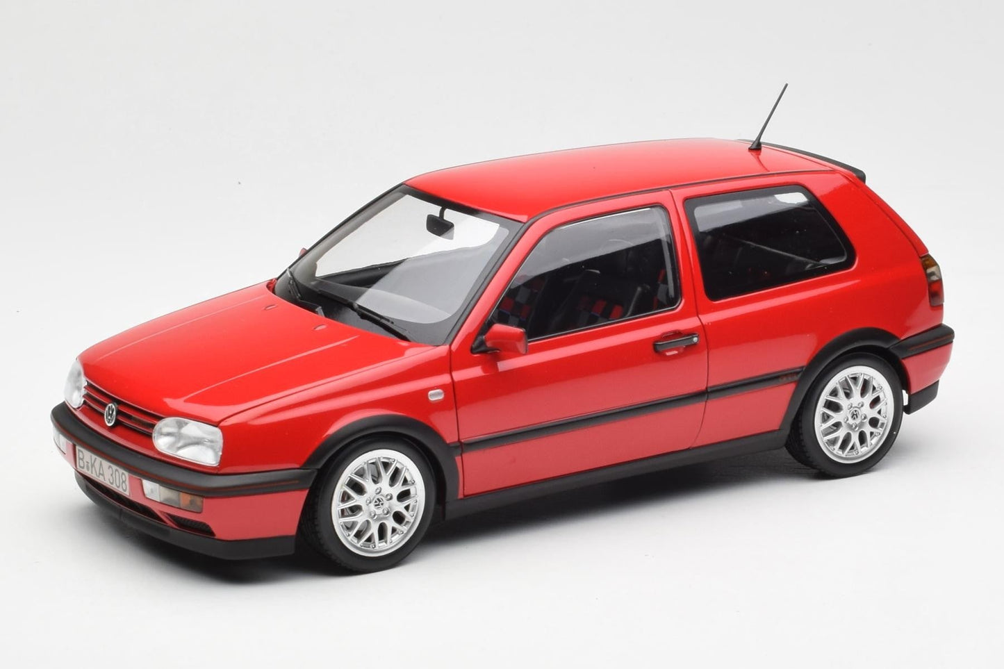Norev 1996 VW Golf GTI MK3 20th Anniversary Edition Flash Red 1:18