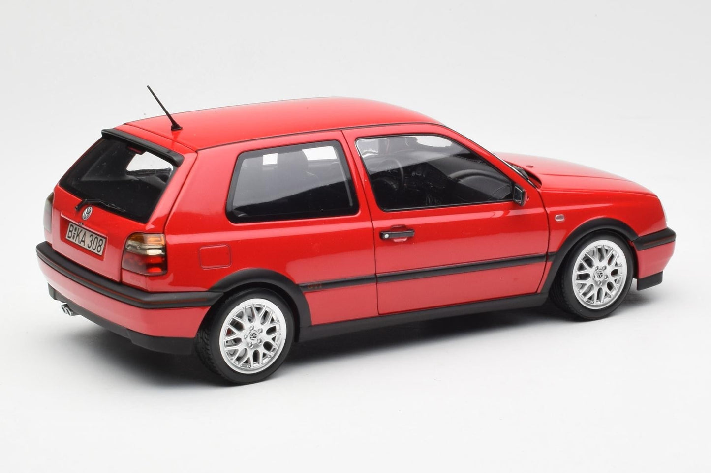 Norev 1996 VW Golf GTI MK3 20th Anniversary Edition Flash Red 1:18