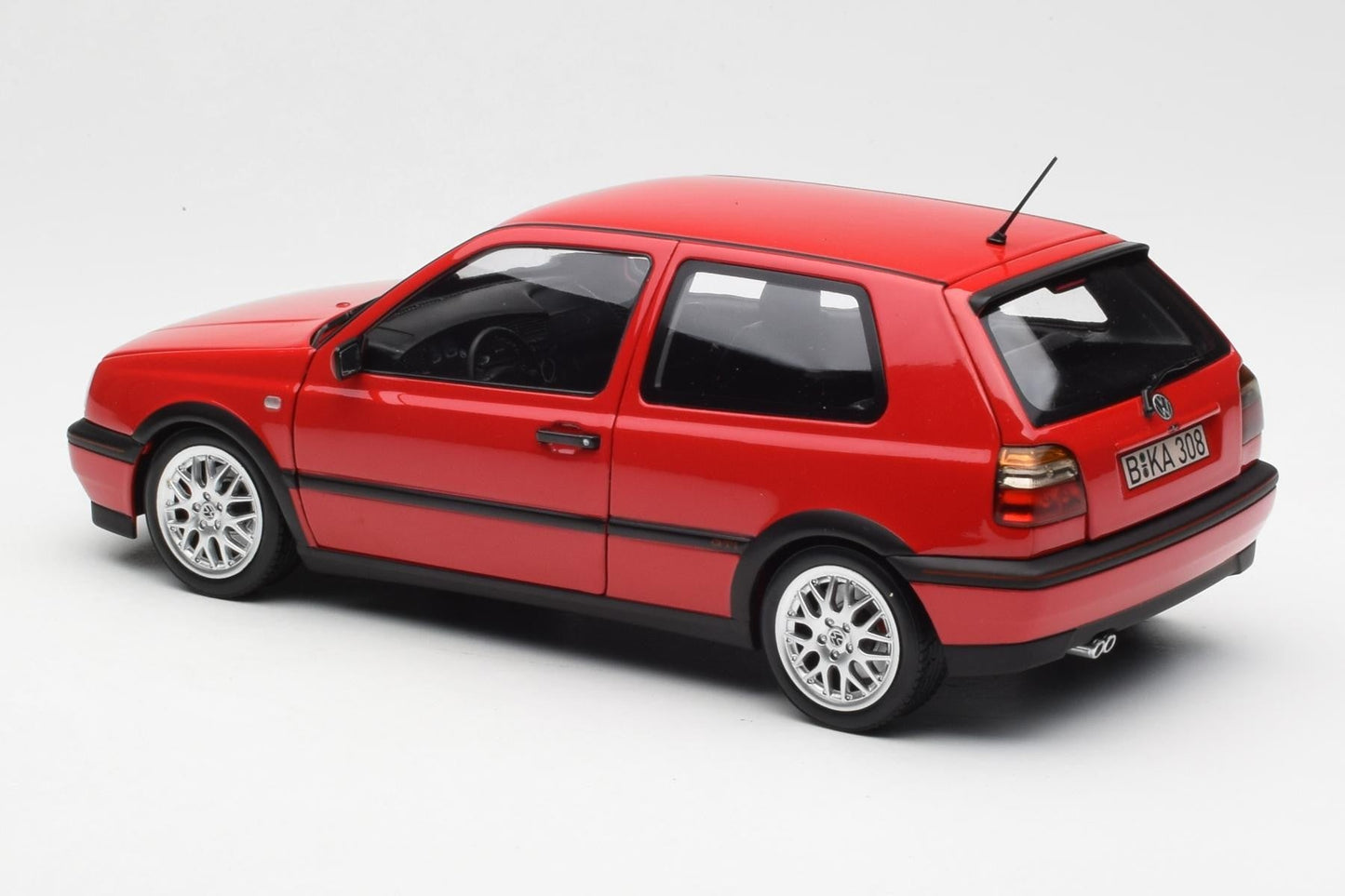 Norev 1996 VW Golf GTI MK3 20th Anniversary Edition Flash Red 1:18