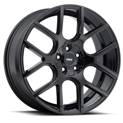 Voxx Lago Gloss Black Wheels - S038