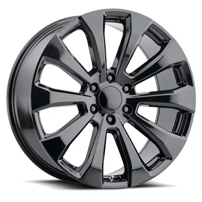 Voxx Replica Silverado High Country Gloss Black Wheels - S570