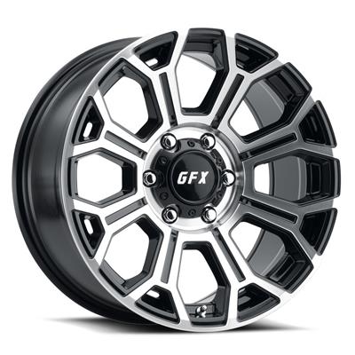 Voxx G-FX TR19 Gloss Black Wheels with Machined Face - S753
