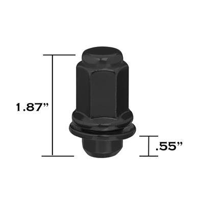 West Coast Accessories OE Style Lug Nuts - W566015TMB