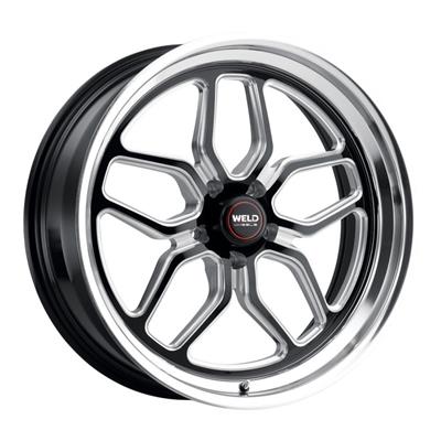 Weld Performance Laguna Drag Gloss Black Wheels - S15280022P45
