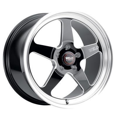 Weld Performance Ventura Drag Gloss Black Wheels - S1558C022N23