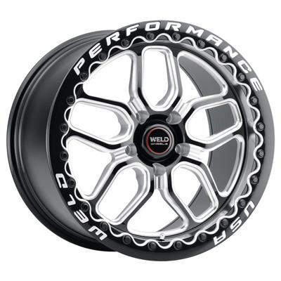 Weld Performance Laguna Beadlock Gloss Black Wheels - S90780067P30