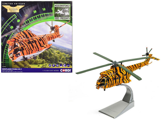 Rapid Vehicles Westland Puma HC-1 Helicopter "No. 230 Squadron NATO Tiger Meet livery RIAT"...