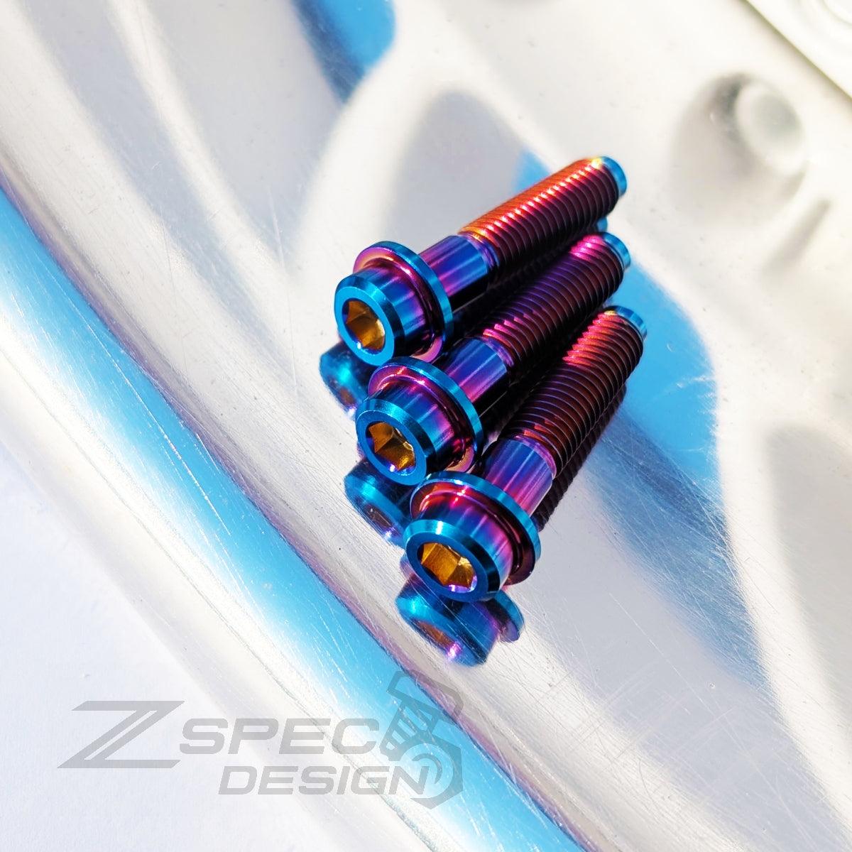 ZSPEC M7-1.0x32mm Wheel Assembly Bolt, Titanium Grade-5, Per Each