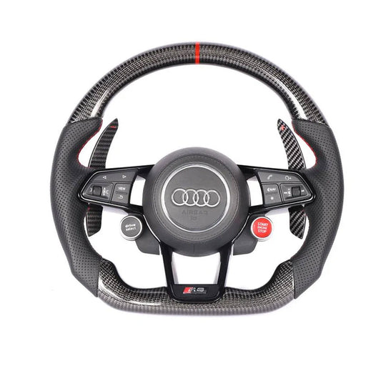 STRATEC SYSTEMS Carbon Fiber Steering Wheel Replacement for Audi R8