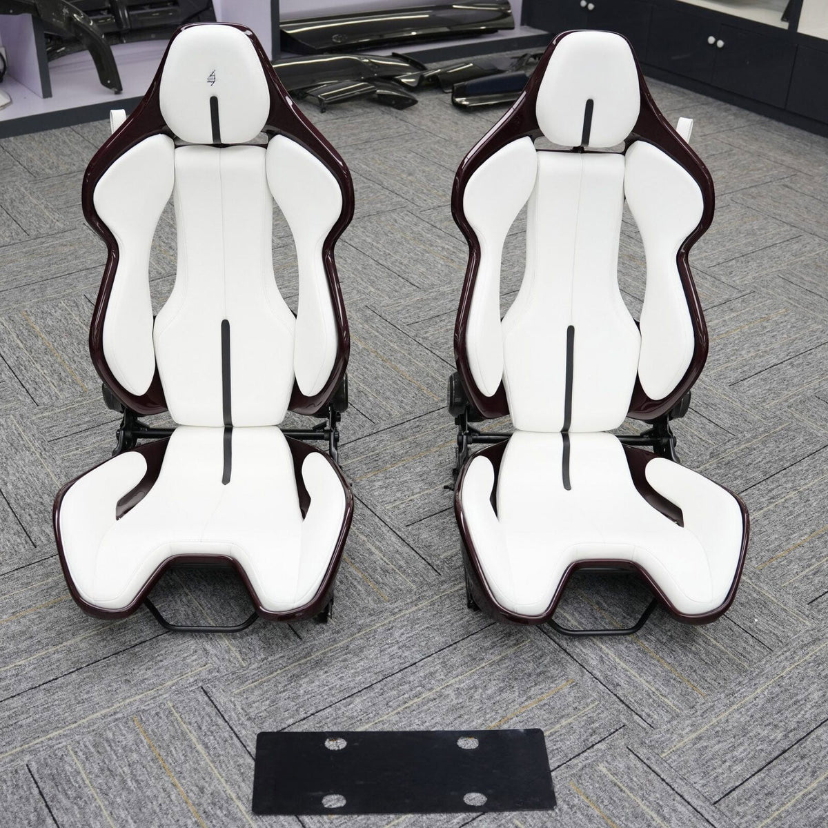Alcantara Dry Carbon Fiber Racing Seats for Ferrari F430 488 458 F8 F12 SF90 296