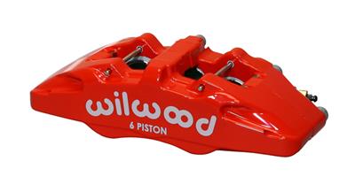 Wilwood Forged DynaPro 6A Lug Mount Calipers - 12013438RD
