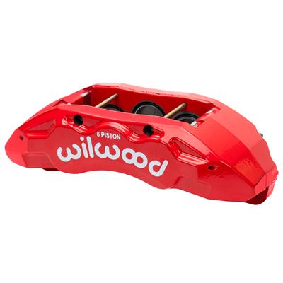 Wilwood TX6-DM Forged Lug Mount Calipers - 12017466RD