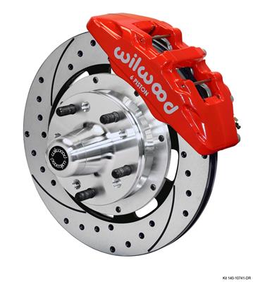Wilwood Forged DynaPro 6 Big Brake Front Brake Kits - 14010741DR