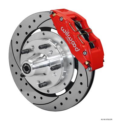 Wilwood Forged DynaPro 6 Big Brake Front Brake Kits - 14010742DR