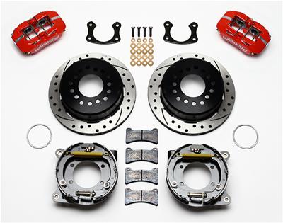 Wilwood Forged DynaPro Low-Profile Rear Parking Brake Kits - 14011404DR
