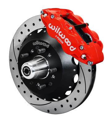 Wilwood Forged Narrow Superlite 6R Big Brake Front Brake Kits - 14012460DR