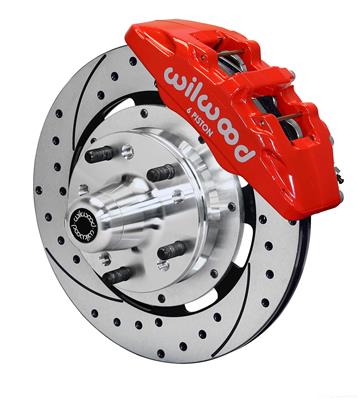 Wilwood Forged DynaPro 6 Big Brake Front Brake Kits - 14012945DR