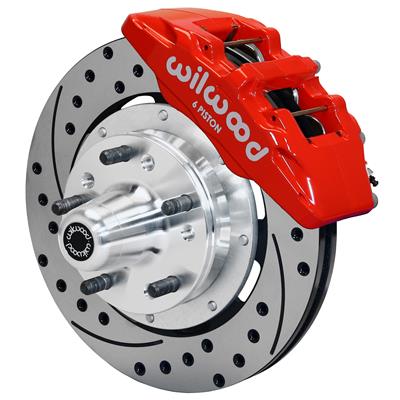 Wilwood Forged DynaPro 6 Big Brake Front Brake Kits - 14012946DR