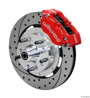 Wilwood DynaPro Dust-Boot Big Brake Front Brake Kits - 14013203DR