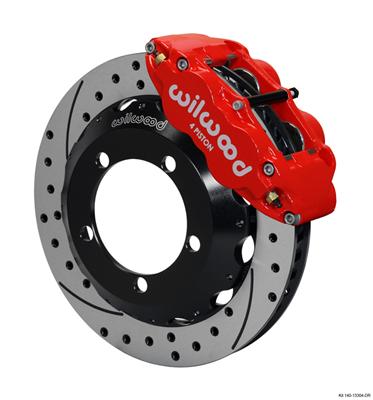 Wilwood Forged Narrow Superlite 6R Big Brake Front Brake Kits - 14013304DR
