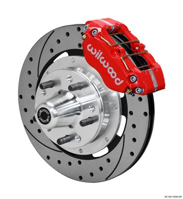 Wilwood DynaPro Dust-Boot Big Brake Front Brake Kits - 14013344DR