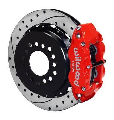 Wilwood Forged Narrow Superlite 4R Big Brake Rear Parking Brake Kits - 14013677DR