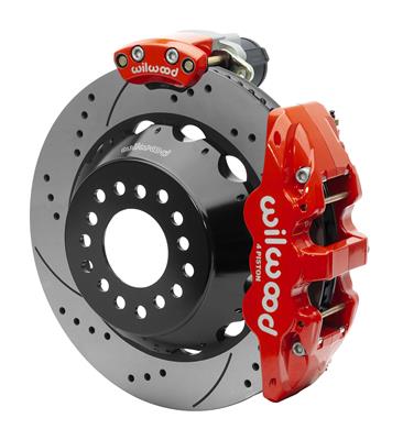 Wilwood AERO4 Rear Electronic Parking Brake Kits - 14015846DR