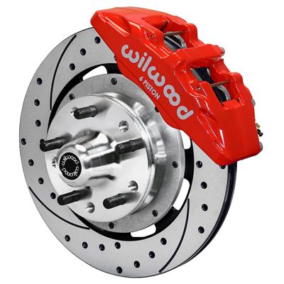 Wilwood Forged DynaPro 6 Big Brake Front Brake Kits - 14017321DR