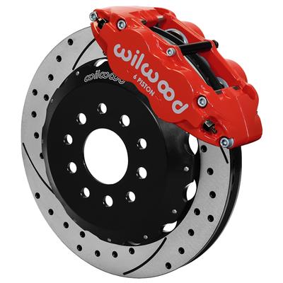 Wilwood Forged Narrow Superlite 6R Big Brake Front Brake Kits - 1408337DR