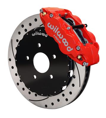 Wilwood Forged Narrow Superlite 6R Big Brake Front Brake Kits - 1408921DR