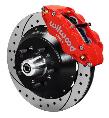 Wilwood Forged Narrow Superlite 6R Big Brake Front Brake Kits - 1409919DR
