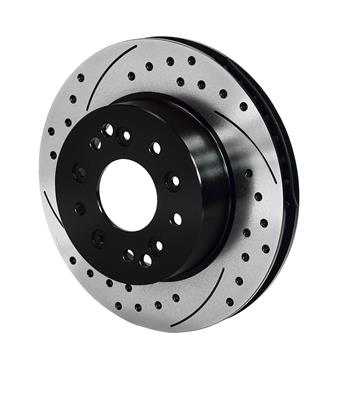 Wilwood SRP Drilled Performance Brake Rotors - 16011288BK