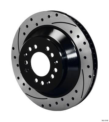 Wilwood SRP Drilled Performance Brake Rotors - 16012190BK