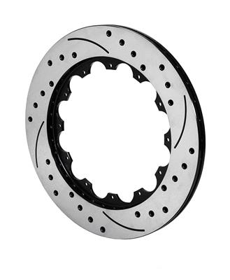 Wilwood SRP Drilled Performance Brake Rotors - 16012885BK